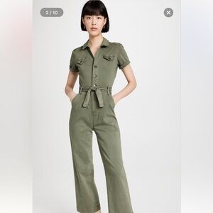 Paige Green Jumpsuit